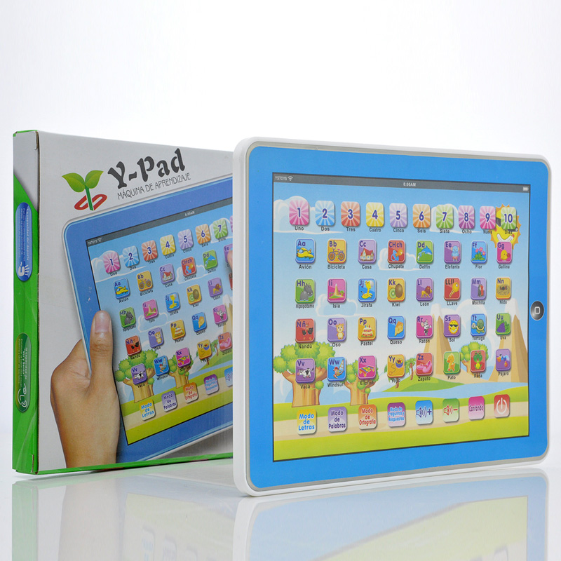 YS2921N Spanish ABC teaching learning machine toys 